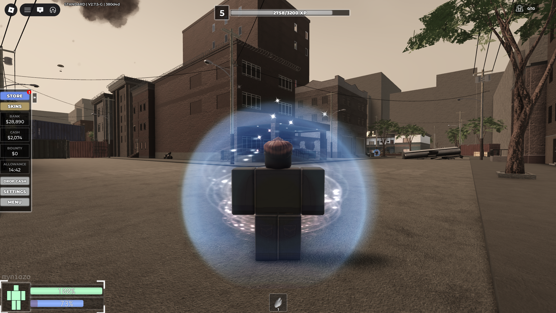 Raw gameplay